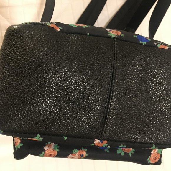 Coach Mini Charlie Tea Rose Floral Print main image 14